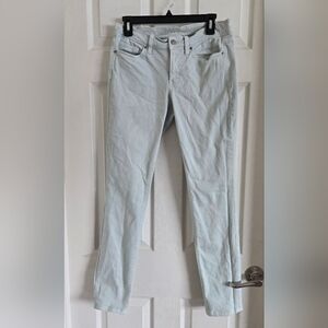 LOFT Women's Light Mint Green Skinny Jeans